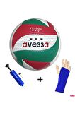 Avessa Vl-900-103 Yumuşak Yapıştırma Voleybol Topu Pompa ve Kolluk Set