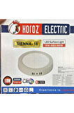 18 Watt Yuvarlak Sıva Üstü LED Panel Sıenna-18
