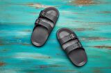 Roy Jones Unisex Eva Outdoor Çift Tokalı Ayarlanabilir Su Geçirmez Tutucu Taban Terlik