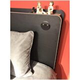 Çalışma Masası için Masa Üstü Usb Şarj Cihazı Siyah Adaptör Dahil