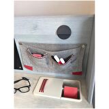 Çalışma Masası için Masa Üstü Usb Şarj Cihazı Siyah Adaptör Dahil