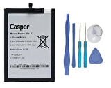Casper Via F3 Uyumlu Batarya Pil Sıfır Orijinal + TAMİR SETİ