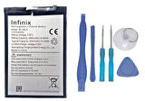 Infinix HOT 12 Uyumlu Batarya Pil Sıfır Orijinal + TAMİR SETİ