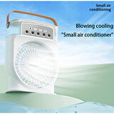Ozmik Mini fan nemlendirici şarj edilebilir taşınabilir soğutucu ile kişisel Mini soğutma fanı 600ml