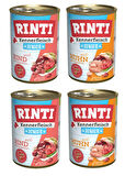 Rinti 2 Çeşit Karma Gurme Yavru Köpek Konservesi 400 Gr. X 4 Adet
