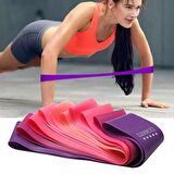 Clifton 1500 Gr Hula Hoop Egzersiz Çemberi Pembe+5'Li Latex Direnç Bandı