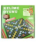 Ahşap Kelime Türetme Oyunu Büyük Boy ( 32,5x32,5 Cm )