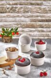 6 Lı Sufle Ve Kek Fırın Kabı Kalıbı