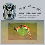 QASUL Mini Avcılık Kamera 16MP 1080 P HD Yaban Hayatı Açık Hareket Aktif Tetik İzcilik Fotoğraf Tuzakları