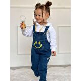 MODAVALS GÜLÜCÜK NAKIŞLI KARDEŞ KOMBİN TULUM & SWEAT SET - SARI