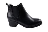 Scavia Orto pedik Comfort Hakiki Deri 5 Cm Topuklu Bayan Bot