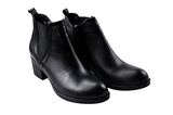 Scavia Orto pedik Comfort Hakiki Deri 5 Cm Topuklu Bayan Bot