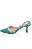 Papuçcity Synergy 02245 7 Cm Topuklu Kadın Stiletto Abiye Ayakkabı