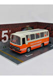 1/27 Ölçek Nostalji Halk Otobüsü Sesli Ve Işıklı (turuncu)