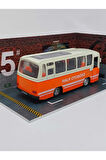 1/27 Ölçek Nostalji Halk Otobüsü Sesli Ve Işıklı (turuncu)