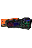 SNRELK sencrom sm-900 RGB AYDINLATMALI Q GAMİNG OYUNCU KLAVYE