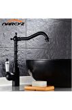 Banyo Lavabo Evye Bataryası Siyah Tasarım Yeni 5 Yıl Garantili