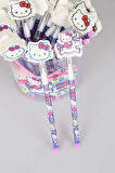 DEKOMUS İLE LİSANSLI HELLO KITTY YUMURTLAYAN SİLGİ TEPELİ KURŞUN KALEM