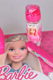DEKOMUS İLE YENİ SEZON LİSANSLI BARBIE BESLENME ÖRTÜSÜ,DİŞ FIRÇASI KUTUSU,TRITAN MATARA VE 2 KATLI BESLENME KUTUSU YEMEK SETİ