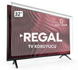 Regal 32R75F02 Tv Ekran Koruyucu - REGAL 32" inç Kırılmaz Tv Ekran Koruyucu 