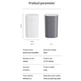 Ozmik SD09 Hava Nemlendirici Buhar Makinesi Ve Aroma Difüzörü H2O Humidifier 400 Ml Ultrasonik siyah