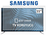 SAMSUNG 55LS03F TV EKRAN KORUYUCU - Samsung 55" inç QLED Frame KIRILMAZ Koruyucu QE55LS03FAUXTK