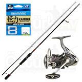 Daiwa Exceler 1000 - Shimano Bassterra 244cm 3-15gr Lrf Olta Seti