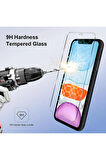 iPhone 11 Darbeye Dayanıklı Şeffaf Nano Ekran Koruyucu Kırılmaz Cam - İnce ve Esnek