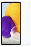 Samsung Galaxy A72 Uyumlu Şeffaf 9h Esnek Nano Kırılmaz Ekran Koruyucu - Extra İnce
