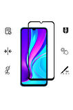 Samsung Galaxy A13 - A23 Uyumlu Tam Kapatan Kırılmaz Temperli Cam Ekran Koruyucu - Extra İnce