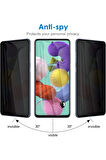 Samsung Galaxy M51 Hayalet Nano Ekran Koruyucu Kırılmaz Cam - Ince Ve Esnek - Extra İnce