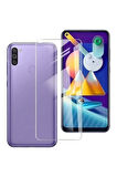 Samsung Galaxy M11 Nano Cam Kırılmaz Cam Ekran Koruyucu Ultra Koruma - Extra İnce