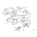 BMW E21 E23 E28 VE E30 TORPİDO MANDALI