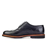 Cabani Motifli Oxford Erkek Ayakakkabı  583171 Siy