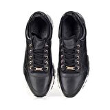 Cabani The Clabria Özel Tasarım Streç Detaylı Gerçek Deri