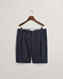 GANT Erkek Lacivert Relaxed Fit Chino Şort