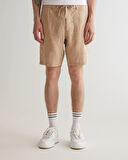 GANT Erkek Bej Relaxed Fit Keten Şort