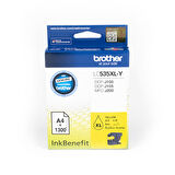 Brother LC535XLY 1300 Sayfa Kapasiteli Sarı Kartuş