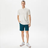 Nautica Erkek Ekru Classic Fit Polo Yaka T-Shirt