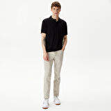 Nautica Erkek Siyah Classic Fit Kısa Kollu Polo Yaka T-Shirt