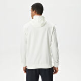 Nautica Erkek Beyaz Standart Fit Sweatshirt