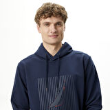 Nautica Erkek Lacivert Standart Fit Sweatshirt