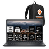 Dell Inspiron 15 3530 i5 1334U 64GB 256GB SSD 15.6'' FHD 120Hz W11H Dizüstü Laptop & PER4 ÇANTA