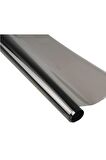 100 cm x 2 Metre Çok Açık Siyah Çizilmez Cam Filmi 0.5 Numara %50 Geçirgenlik Ön Cam Filmi