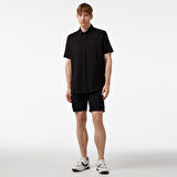 Nautica Erkek Siyah Classic Fit Kısa Kollu Gömlek