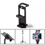 M-05 Tripod Başlığı Telefon Tablet Tutucu