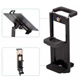  M-05 Tripod Başlığı Telefon Tablet Tutucu