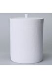 Linen Banyo Seti Beyaz