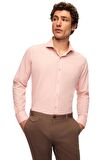 Slim Fit Gül Kurusu Italyan Yaka Dar Kesim Klasik Kravatlık Uzun Kollu Kolay Ütülenebilir 2HF02ORT5185