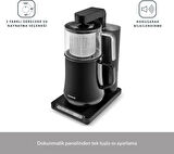Homend Smart Royaltea Plus 2 In 1 Otomatik Çay ve Türk Kahve Makinesi Wifi Mat Siyah